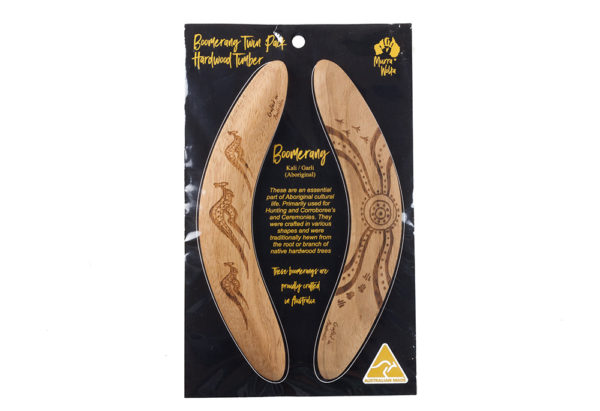 Burnt Boomerang Twin Pack Hangsell