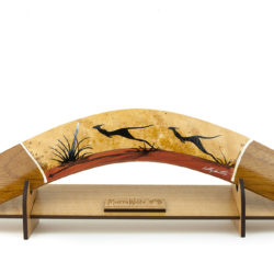 Landscape Art Gift Boxed Boomerang w/ Stand