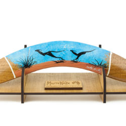 Landscape Art Gift Boxed Boomerang w/ Stand