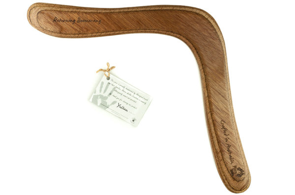 Sports Boomerang - Natural